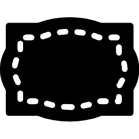 Gestrichelter Rahmen